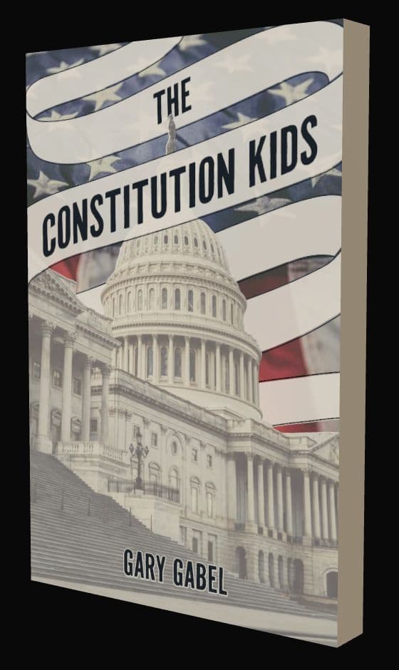 The Constitution Kids by Gary Gabel, three-dimensional book cover rendering