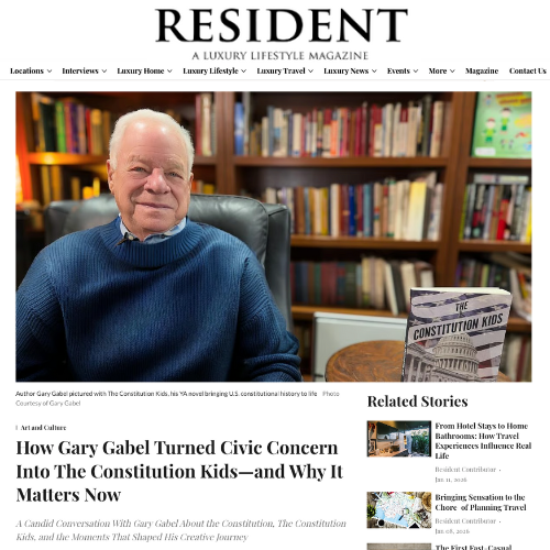 How Gary Gabel Turned Civic Concern Into The Constitution Kids—and Why It Matters Now